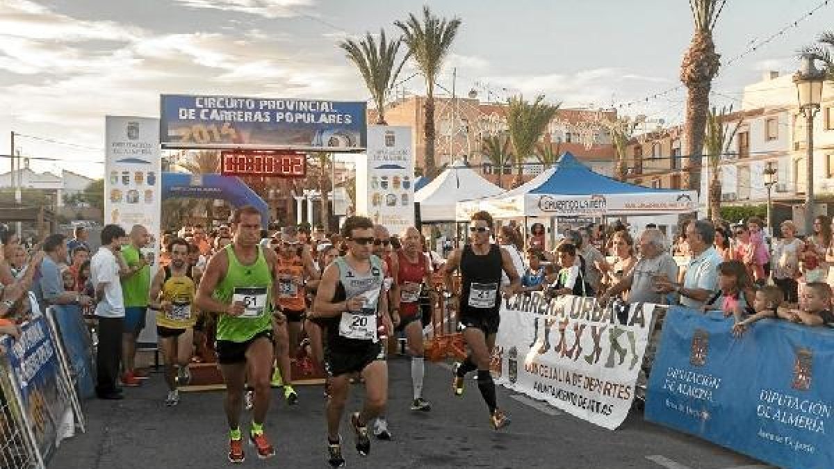 Gran prueba en Antas.