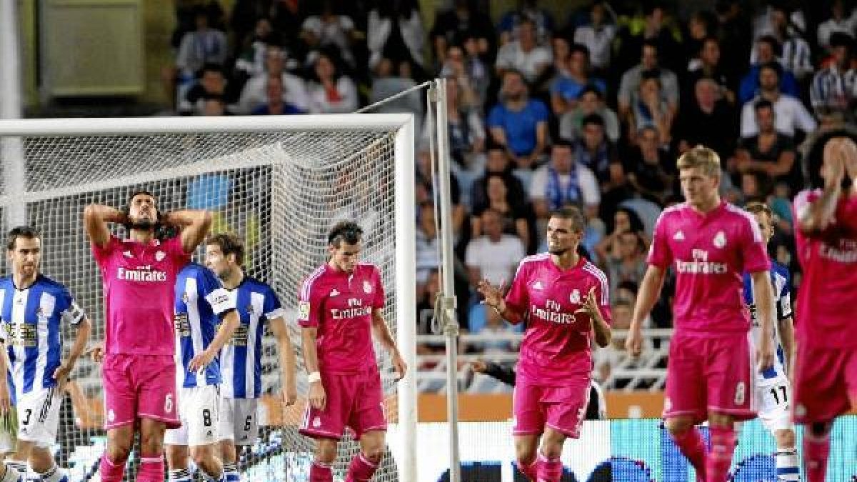 El Real Madrid cae sin Cristiano en Anoeta.