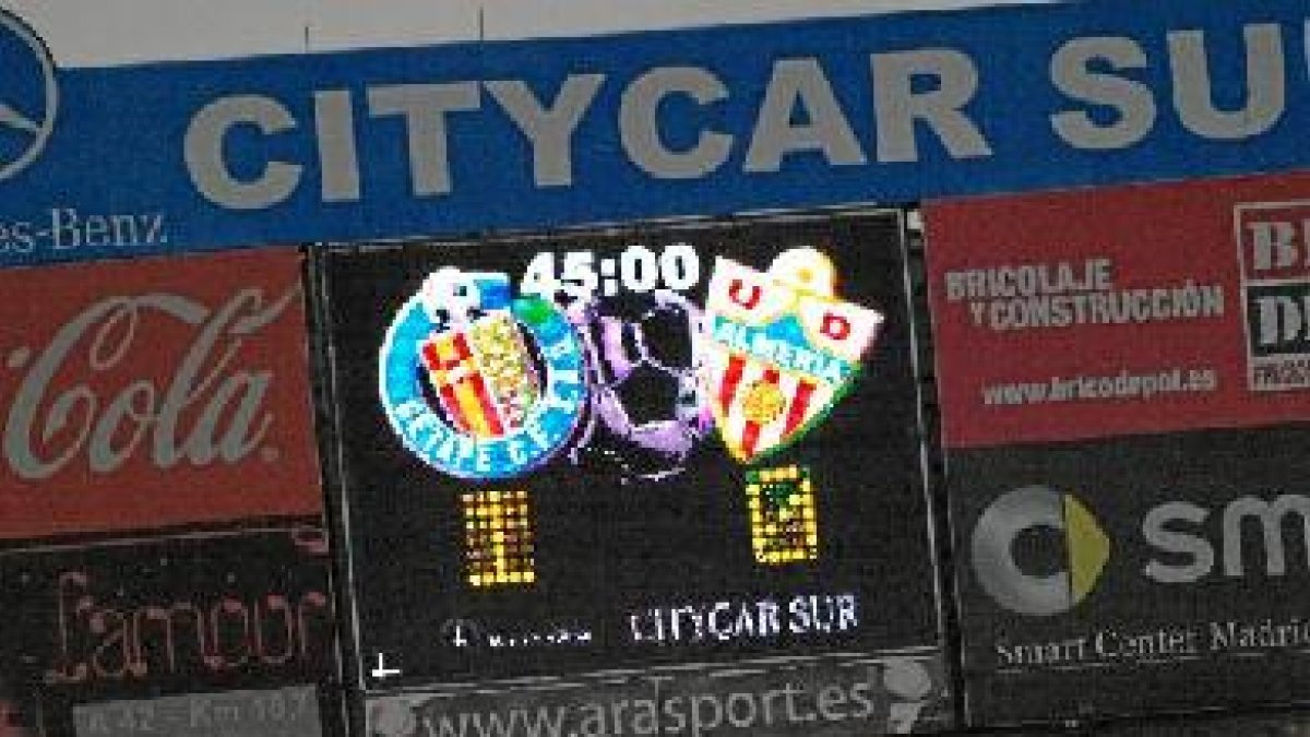 Así quedó el marcador en el Coliseum.