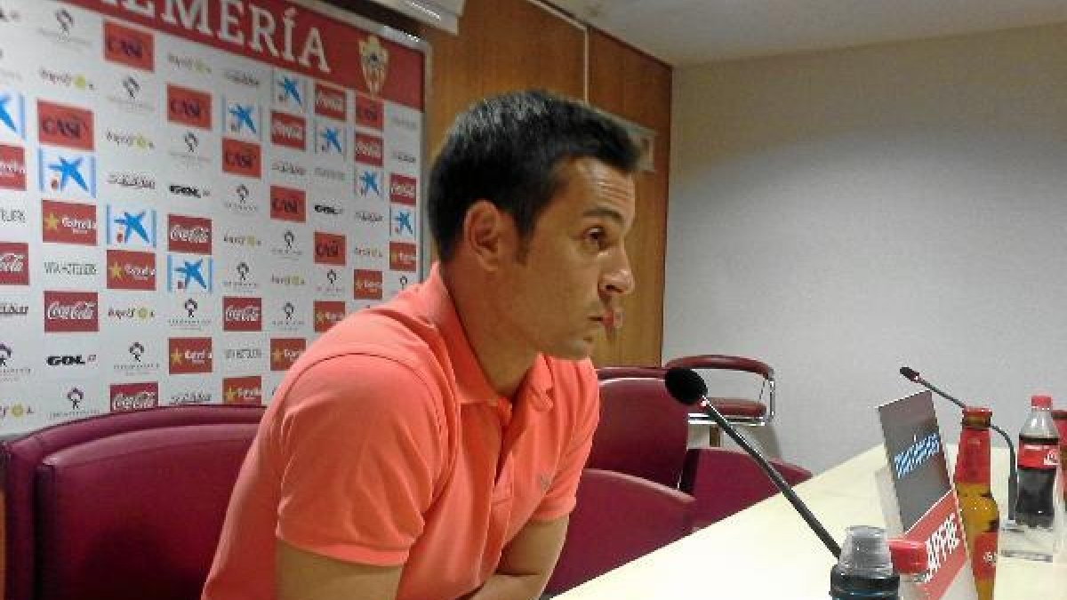 Francisco, en la rueda de prensa de este jueves.