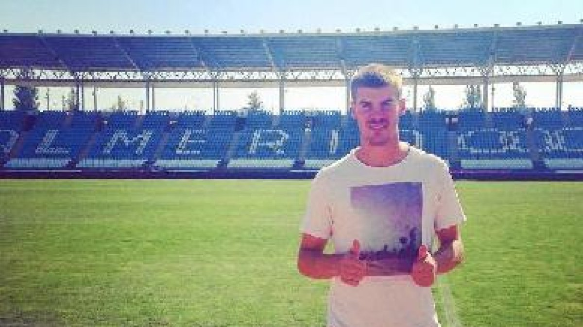 Foto de Yerai que ha subido a su Twitter.