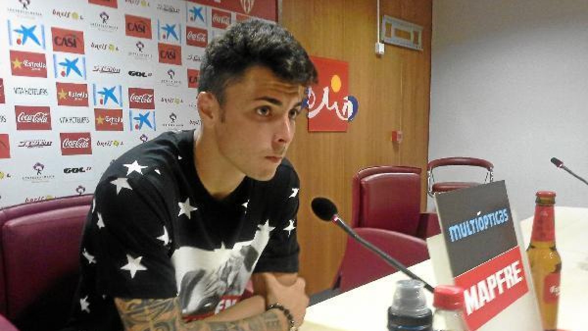 Ximo Navarro espera poder ayudar al equipo en Getafe.