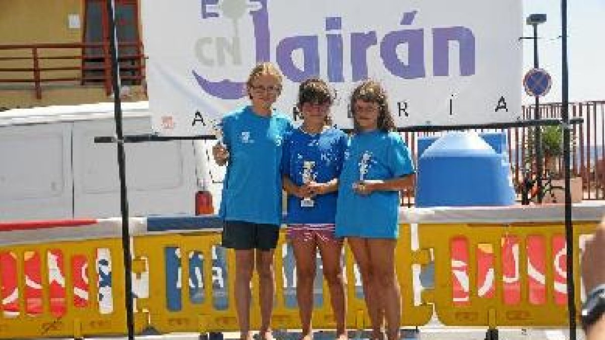 Vencedoras en una prueba de lo más almeriense.