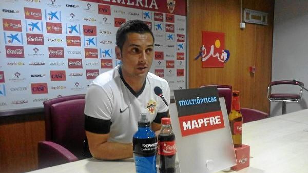 Francisco, en la rueda de prensa de este viernes.