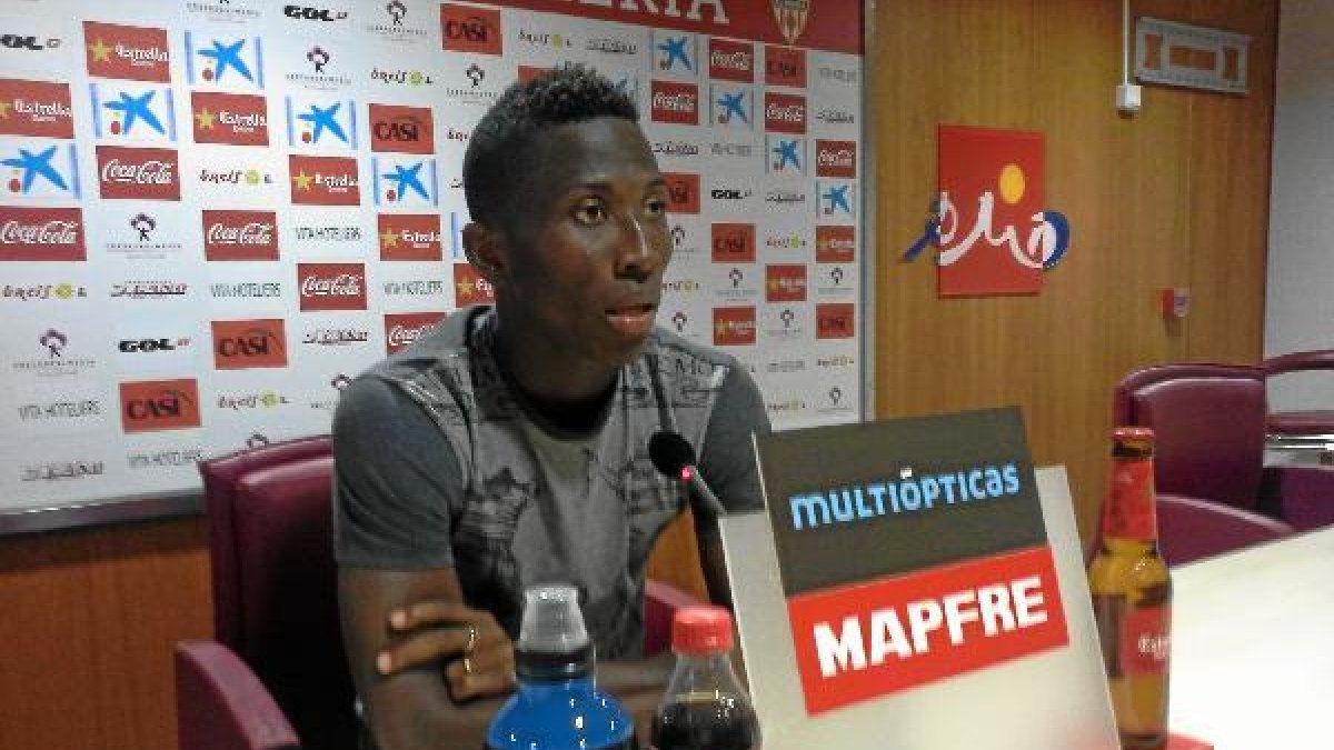 Jonathan, este jueves en rueda de prensa.