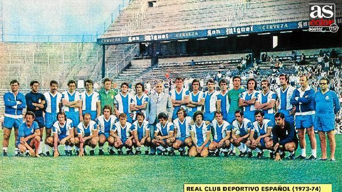 Esta era la plantilla del Español para la nueva temporada.