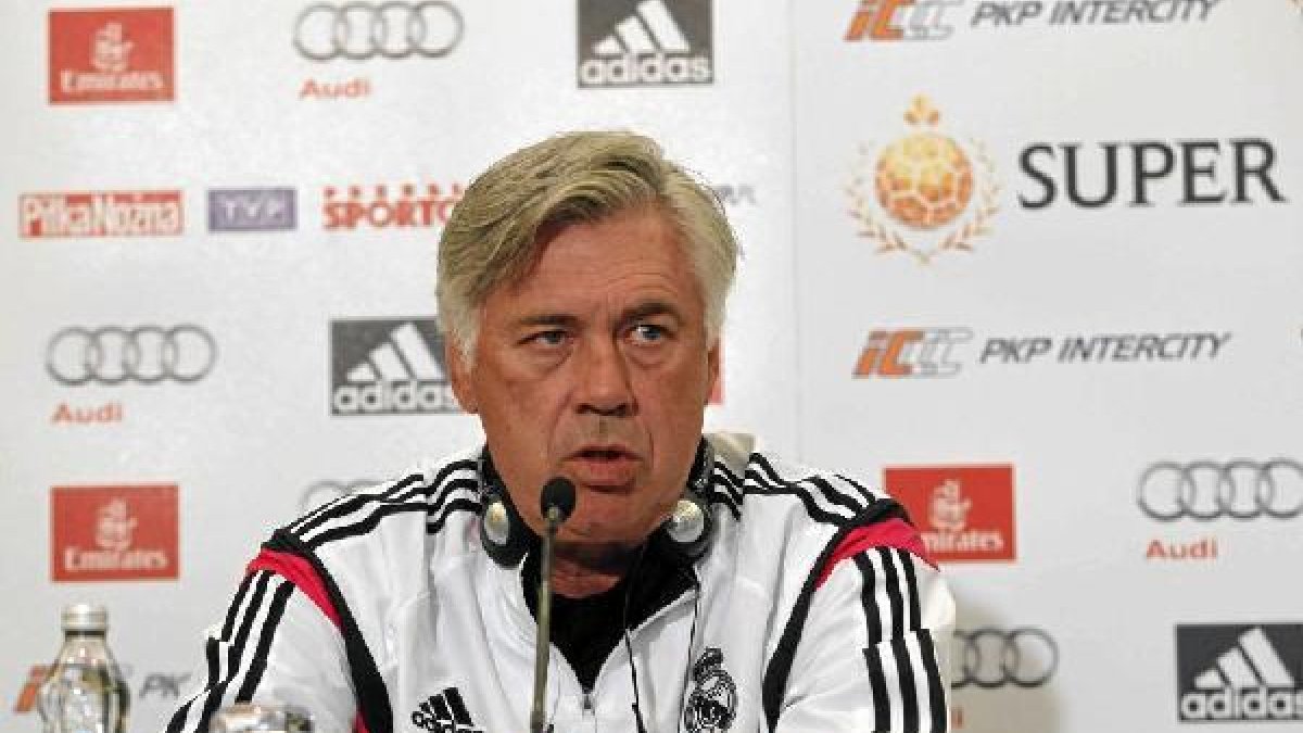 Carlo Ancelotti también habla muy claro.
