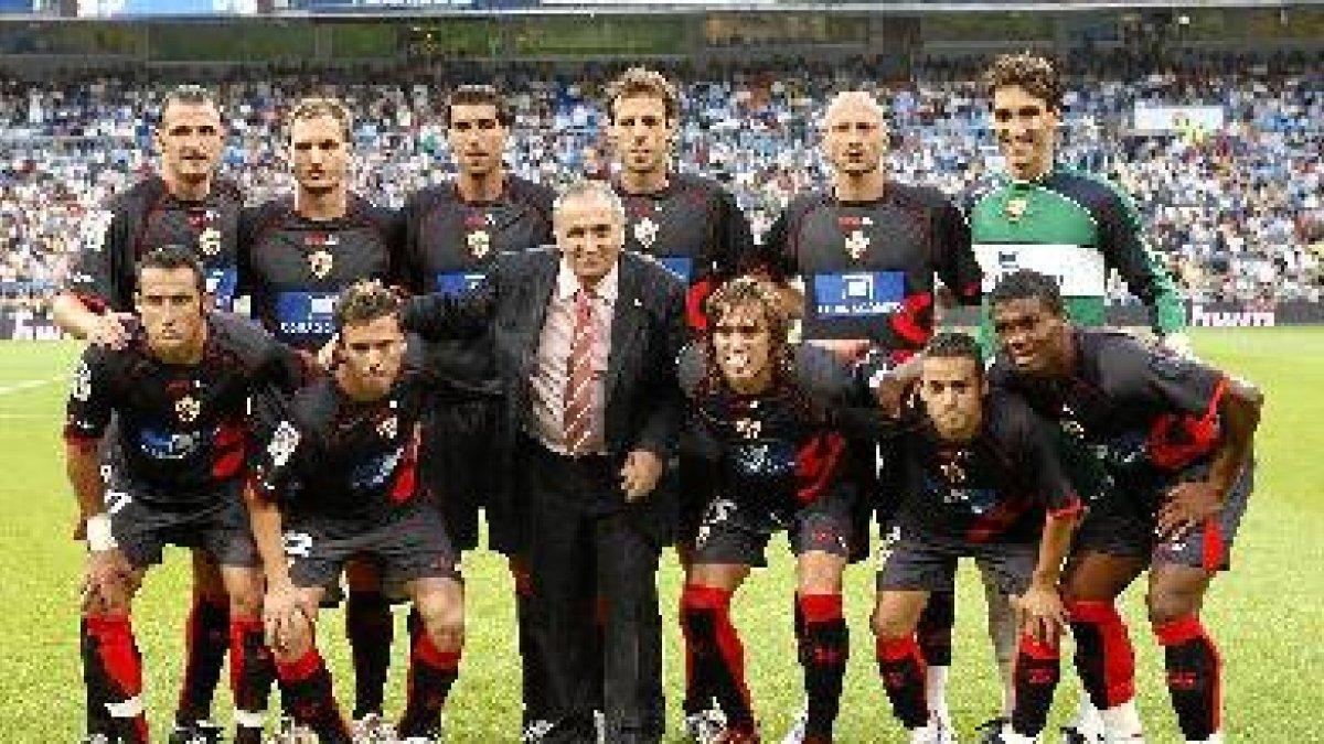 Alfonso García en el santiago Bernabéu.