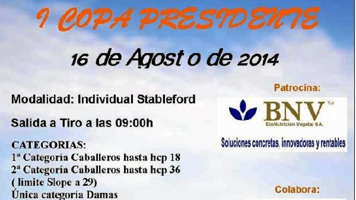 Cartel del evento.