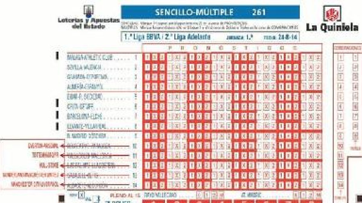 La quiniela.