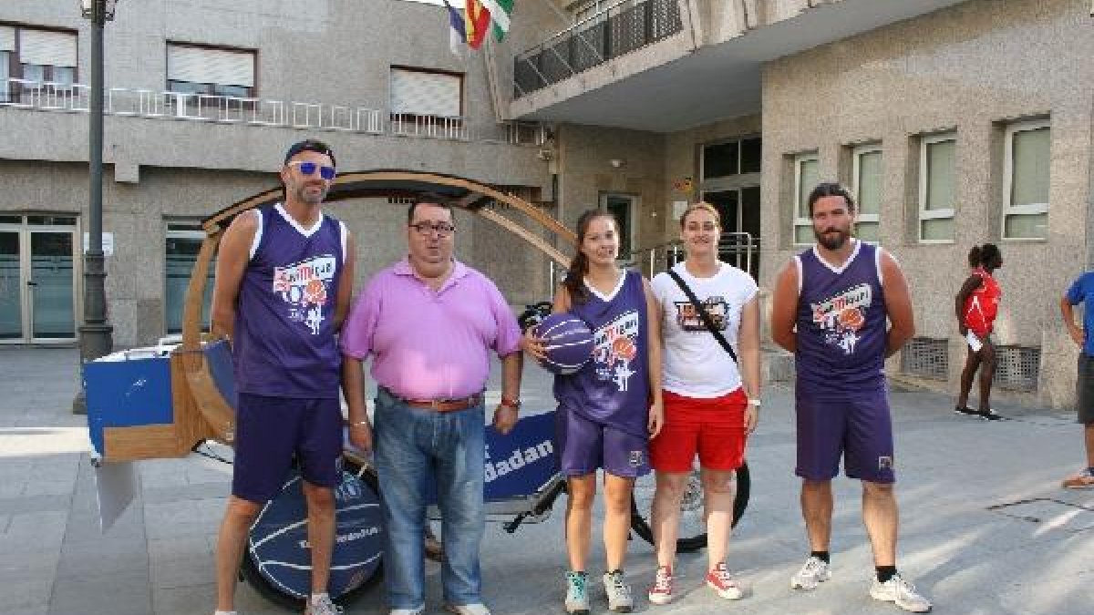 Momento del Mundo Basket Tour.