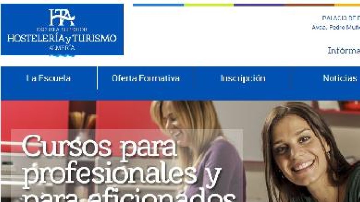 Web de la Escuela (www.eshoteleriayturismo.com).