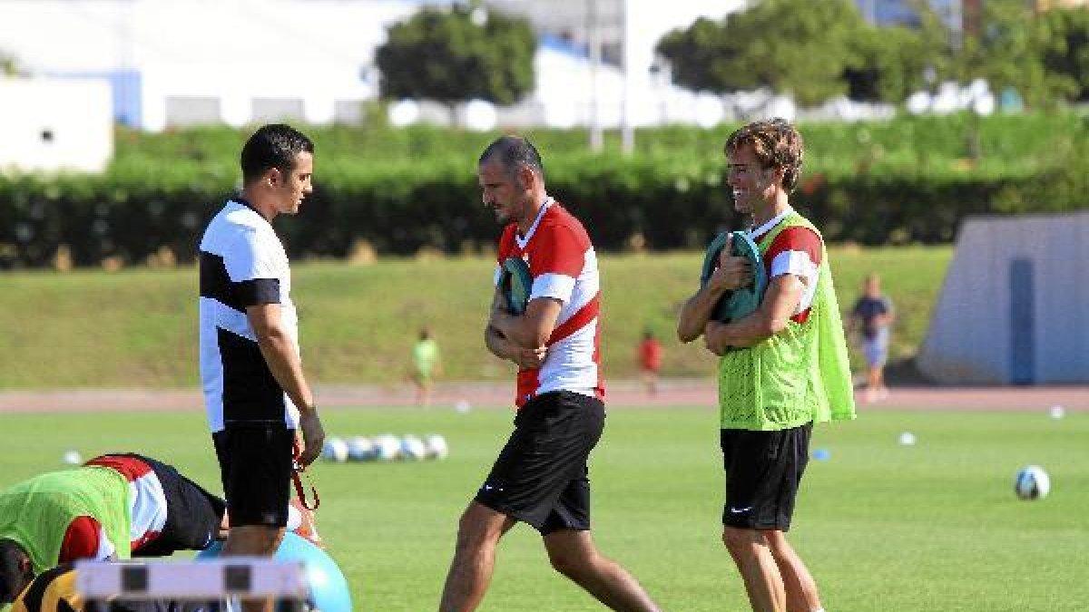 Corona con Francisco y Soriano.