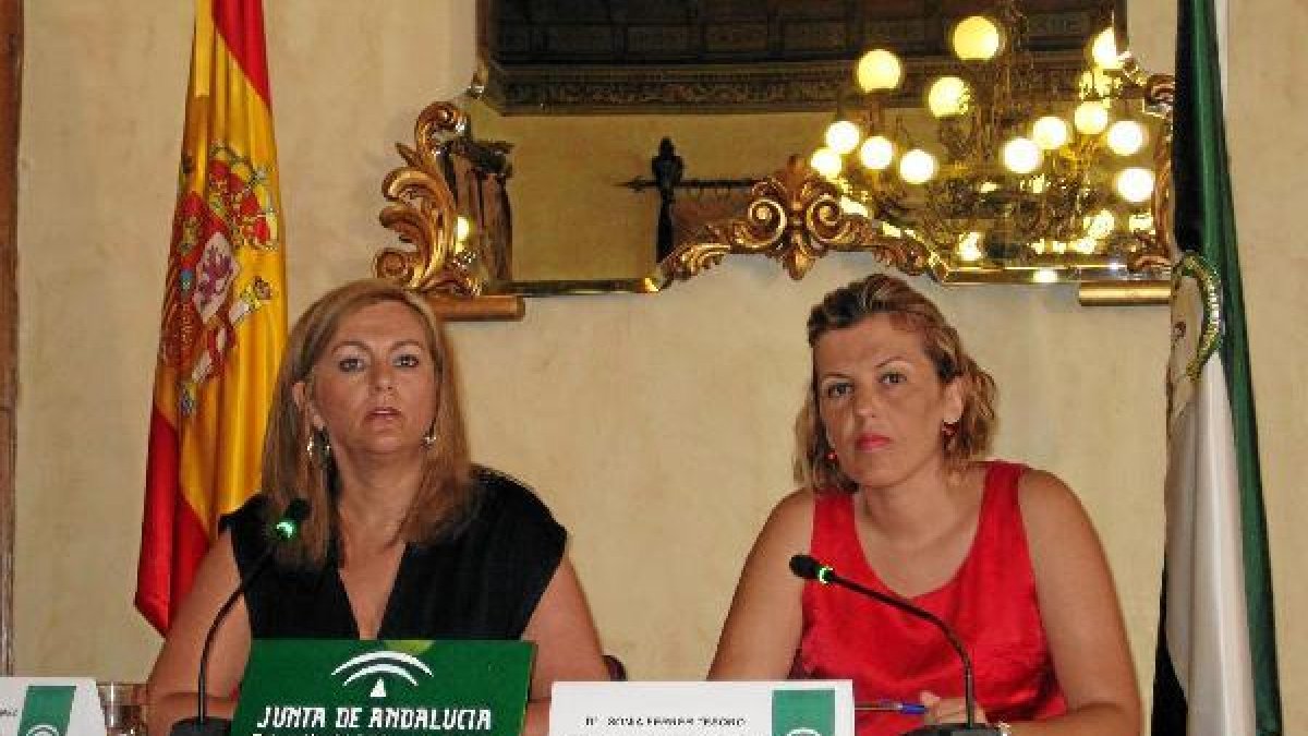 La consejera y la delegada