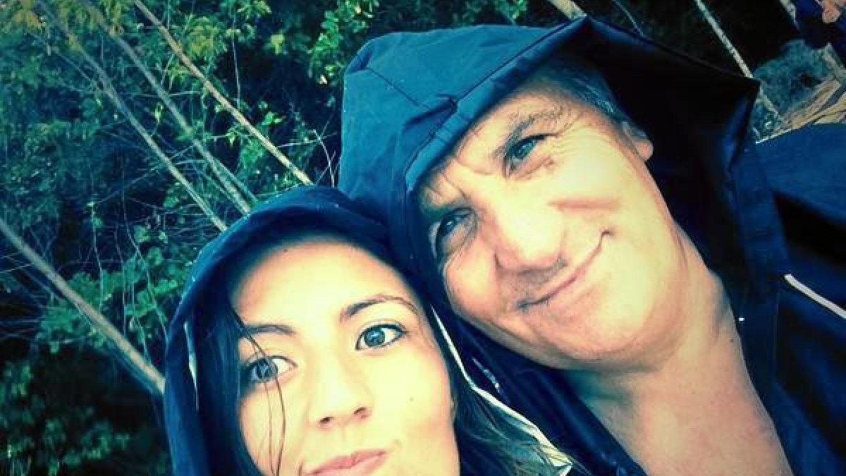 Foto que ha subido la hija del presidente con su padre en Tailandia.