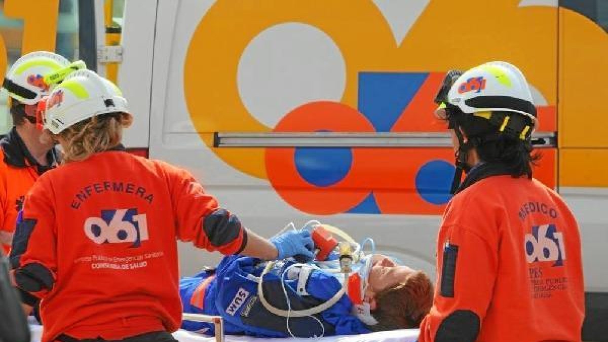 Imagen de archivo de una emergencia realizada.