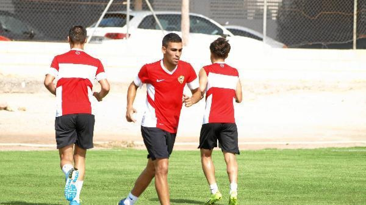 Dani Romera, una de las referencias arriba del filial.