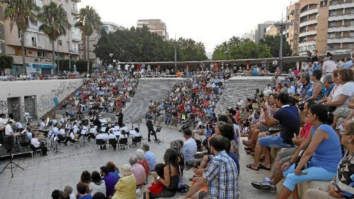 El recital agradó a todo tipo de público.