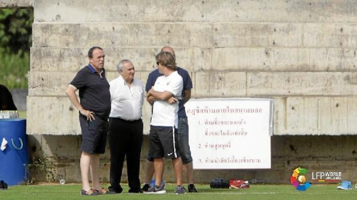 Juan Carrillo con Alfonso García en Tailandia.