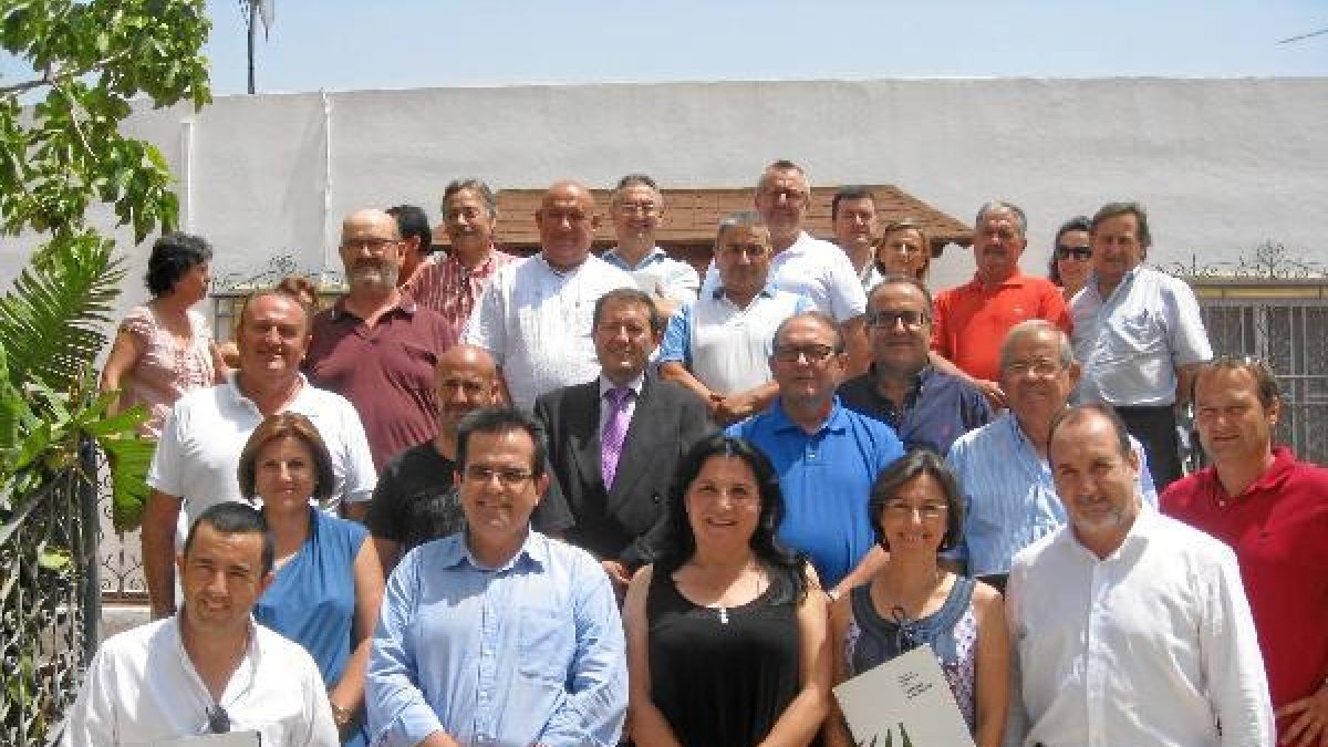 Asistentes al último consejo territorial del Grupo de Desarrollo Rural del Levante Almeriense.