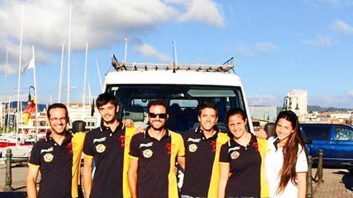 Campeonas y subcampeones de España, y miembros de otra tripulación del Club de Mar.