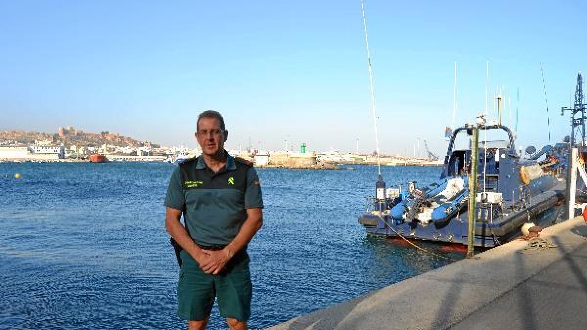 Jacinto Cazorla, autor del rescate del menor