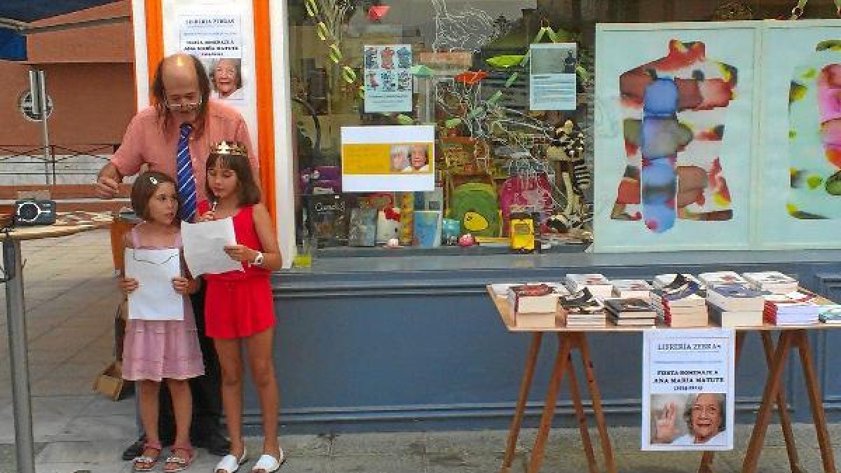 Lectura infantil celebrada durante el acto.x,au