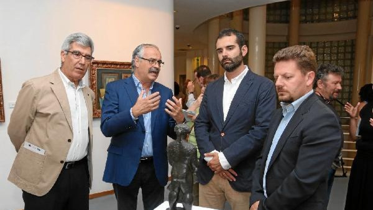 Escultura de la exposición que podrá verse hasta septiembre.e;c