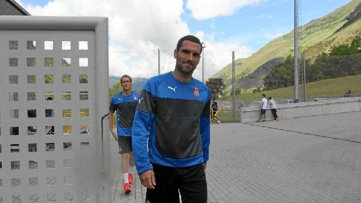 El jugador espanyolista tiene ganas de comenzar la temporada.e;