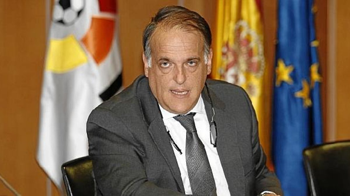 Javier Tebas avisa a navegantes.o,469