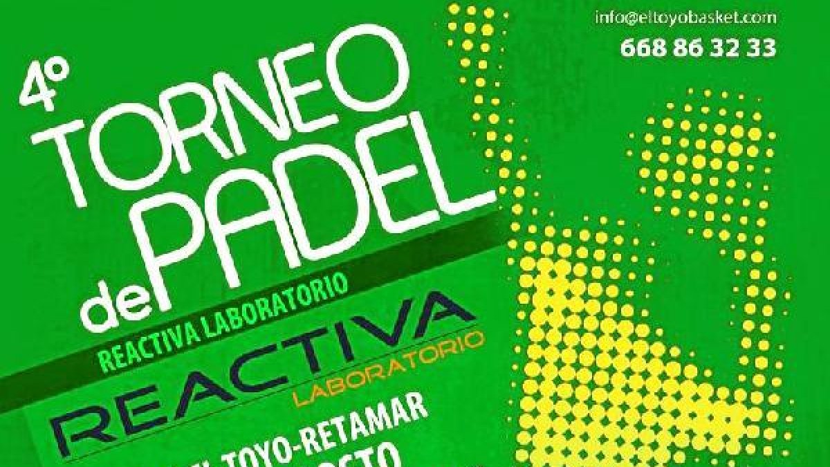 Cartel del torneo.<