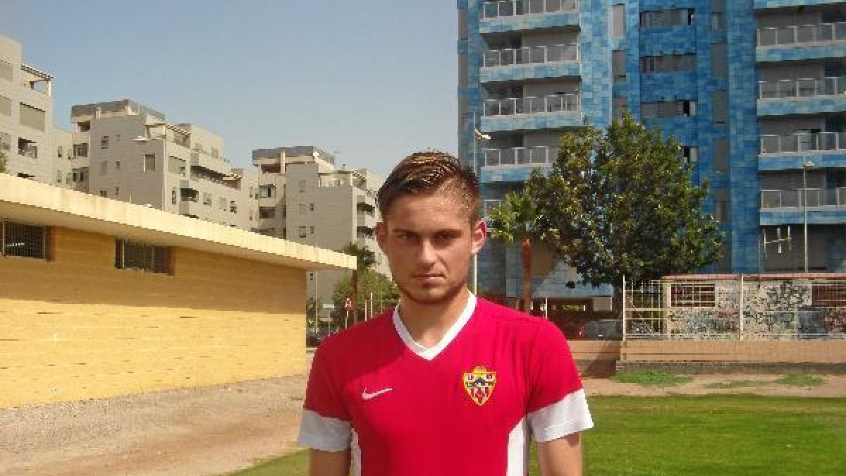 Catalin Care tras la sesión matinal de entrenamiento.e;clip:rec