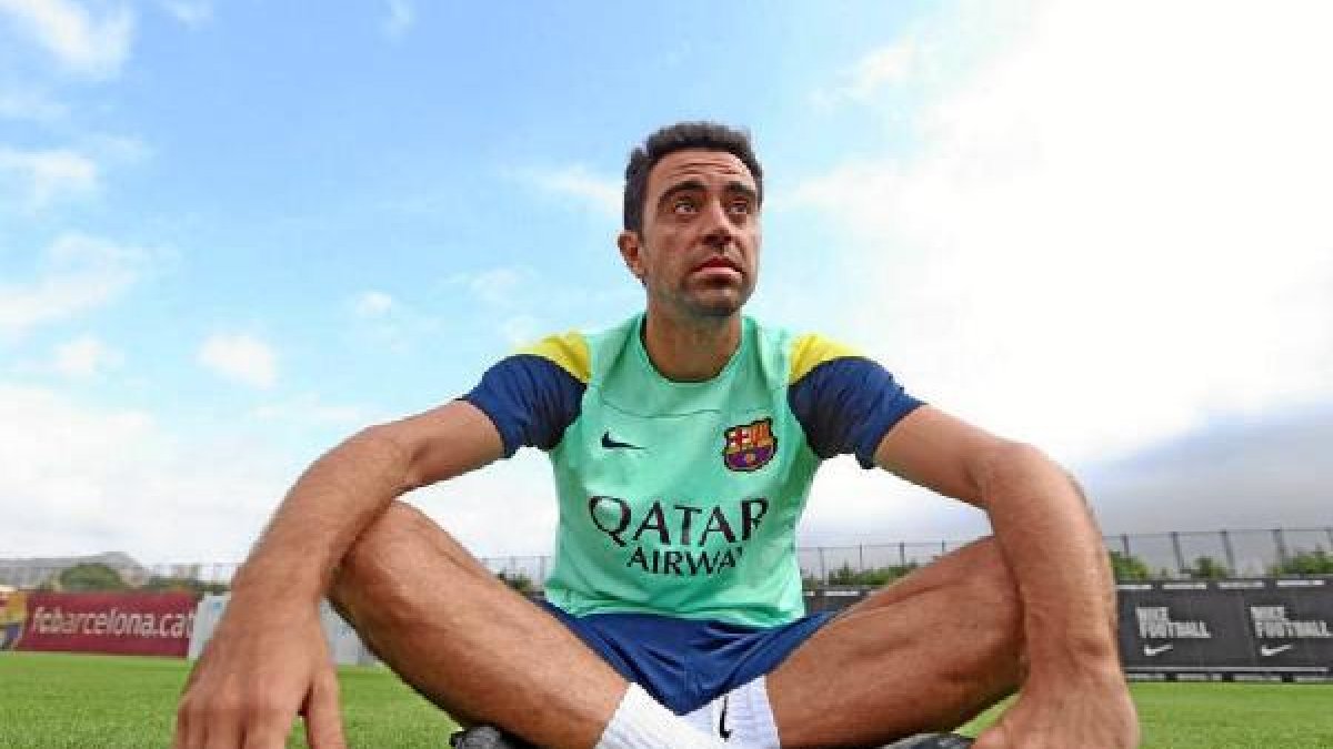 Xavi Hernández seguirá jugando en el Barça.x,au