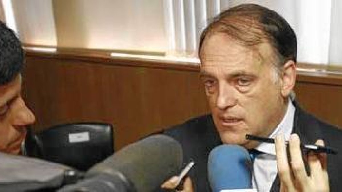 Javier Tebas quiere que el fútbol profesional se ponga al día.e