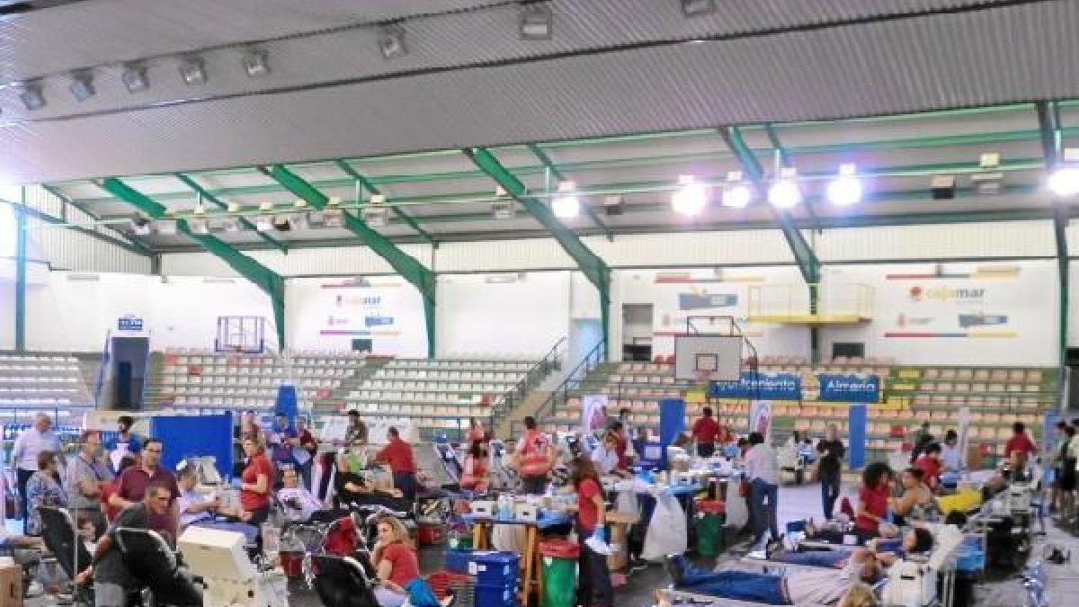 Instantánea de una de las campañas de donación durante el presente año.tyle>.apqj{position