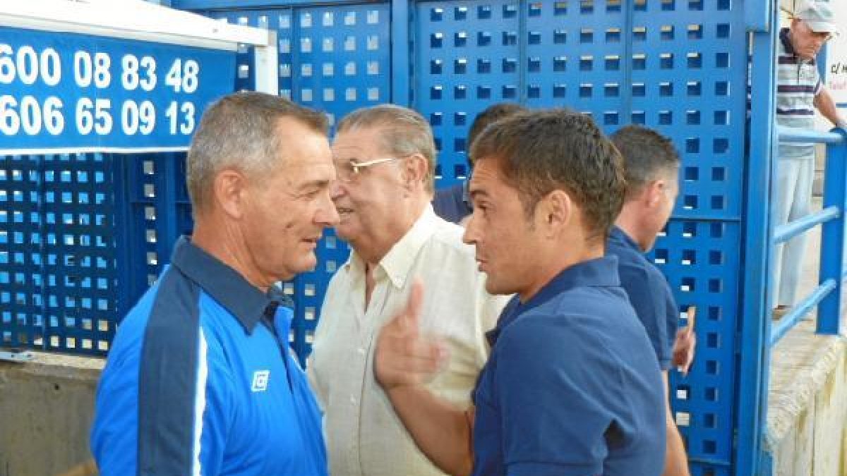 Casuco y Francisco, el año pasado en Águilas.x,