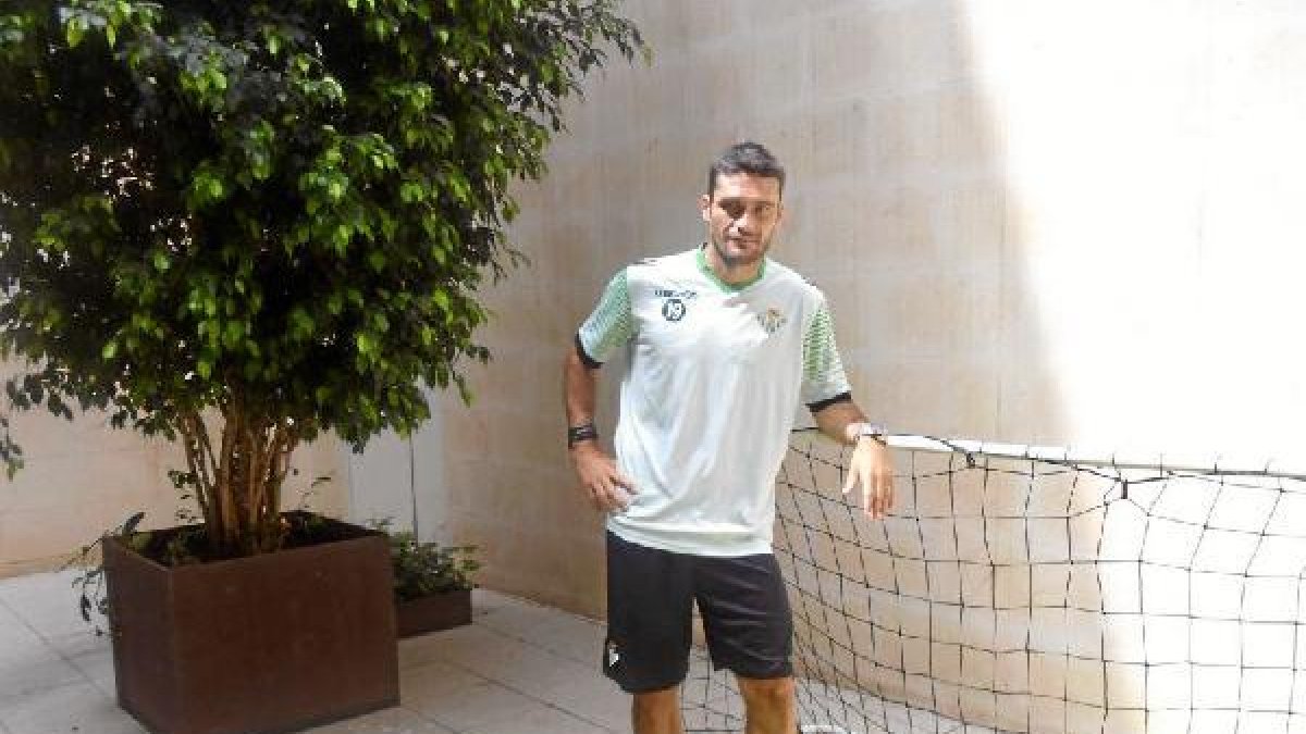 Jorge Molina es feliz con el Real Betis.x,auto,