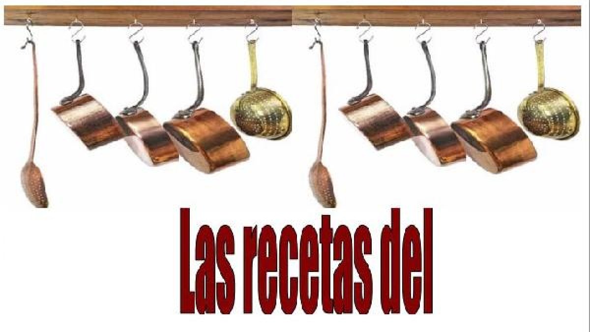 Recetario.