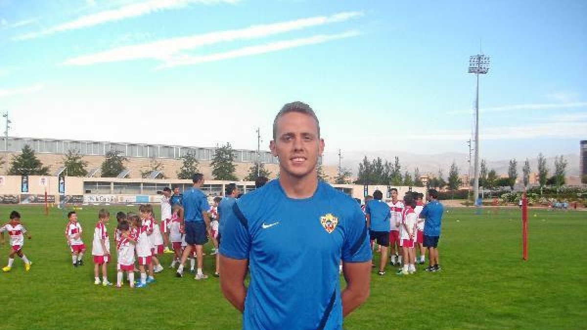 Juan Diego Mañas echará de menos a sus pequeños jugadores.e;cli