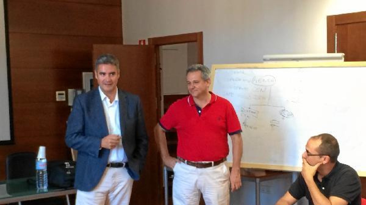 José Luis Ramón durante su curso.o,46