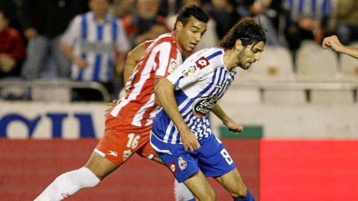En un inolvidable Almería-Depor en el Estadio Mediterráneo.e;cl