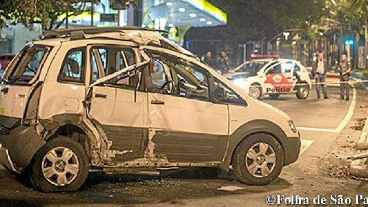 Imagen del accidente del periodista argentino.x