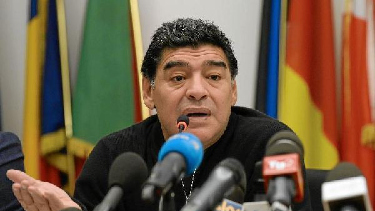 Maradona sabe bien que Argentina temía a Brasil más que a Alemania.tyle>.apqj{position:abs