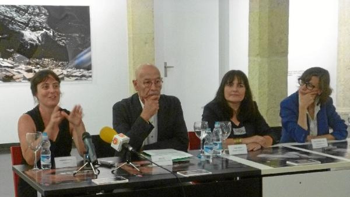 Rueda de prensa, ayer en el CAF.o,469