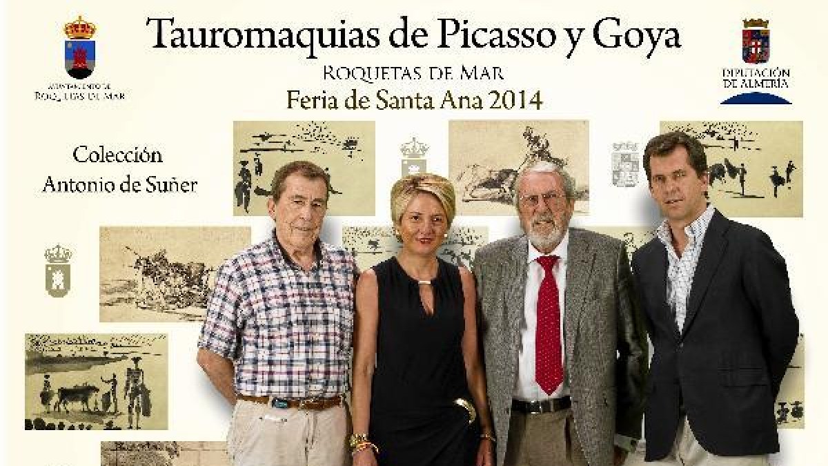 Responsables del acuerdo que traerá a Roquetas obras de Picasso y Goya.tyle>.apqj{position