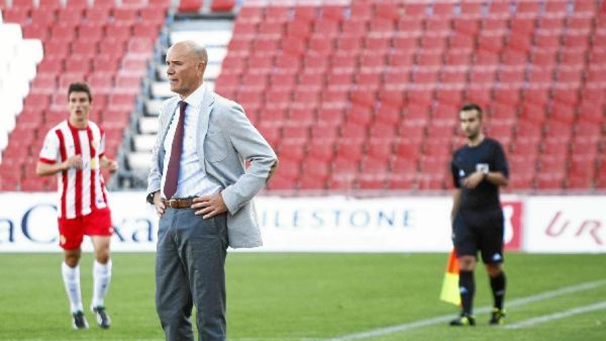 Miguel Rivera, entrenador del Almería B.x,auto,