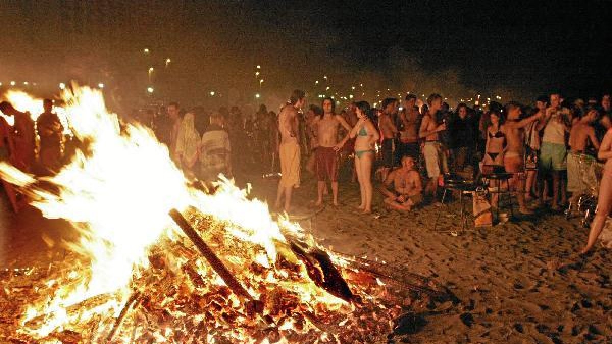 Celebración de la noche de San Juano,
