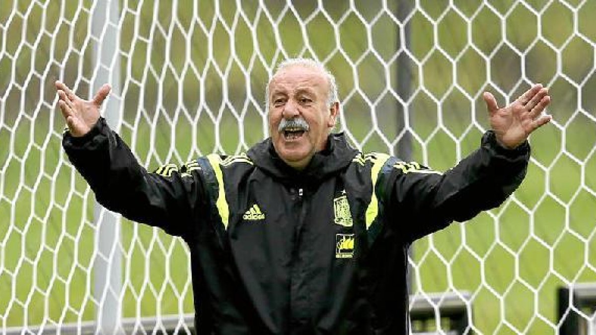 Del Bosque no sabe si seguirá en la Selección.x