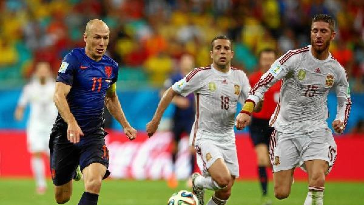 Robben está en un gran momento de forma y no quiere relajación.