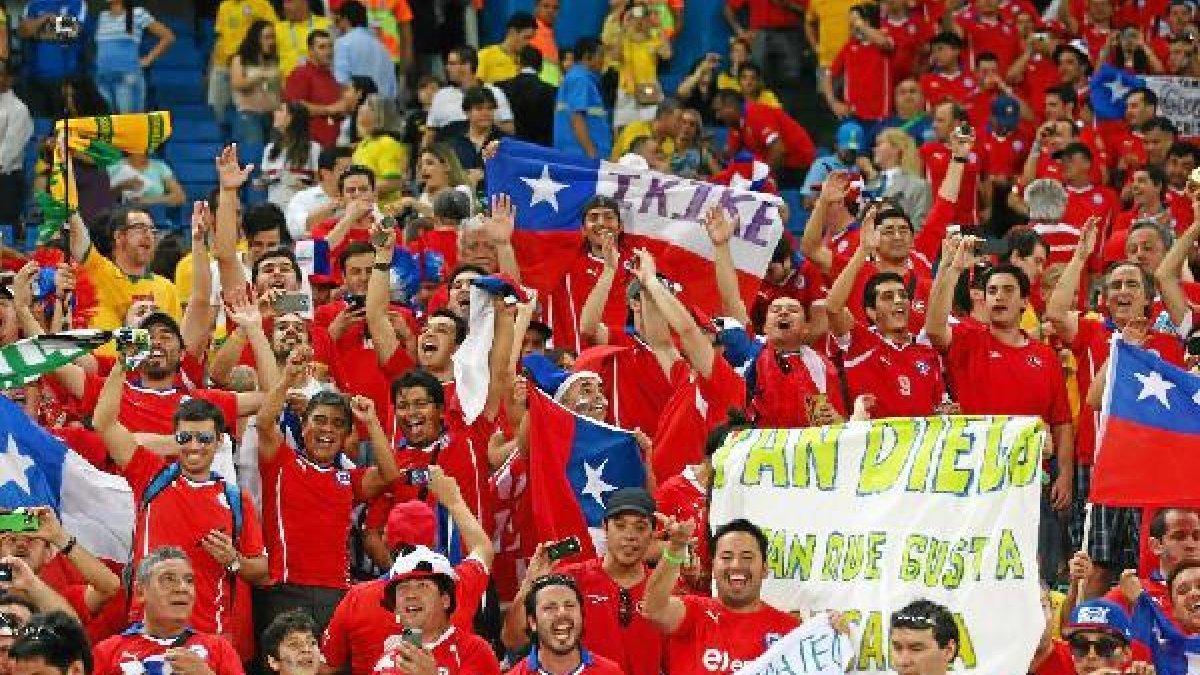 Los seguidores chilenos tomarán las gradas de Maracaná.e;clip:r